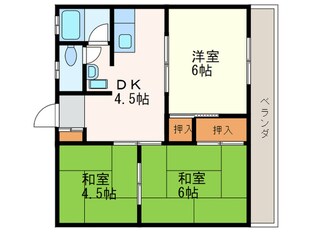 第３井川ビルの物件間取画像